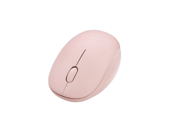 ASUS Fragrance MD101 - Mus - optisk - 4 knapper - trådløs - Bluetooth, 2.4 GHz - rose leire