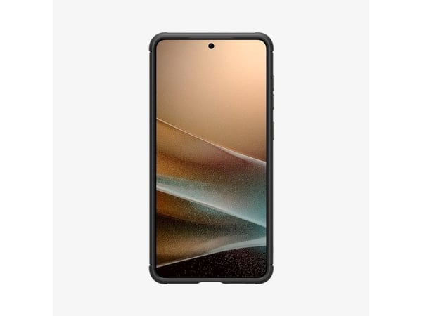 Spigen Core Armor (MagFit), Suojus, Samsung, Galaxy S25 Edge, 17 cm (6.7"), musta