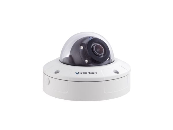 DoorBird Mini Dome Camera, IP-sikkerhetskamera, Inne & Ute, Ledning & Trådløs, Tak/Vegg, Hvit, Kuppel