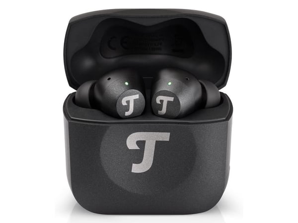 Teufel AIRY TWS PRO, Trådløs, 8 - 20000 Hz, Samtaler/musikk, Hodesett, Sort