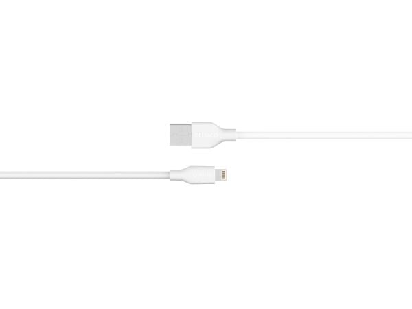 DELTACO - Lightning-kabel - USB hann til Lightning hann - 2 m - MFI-sertifisert - hvit