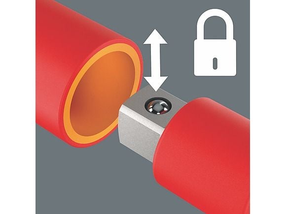 Wera 410 i VDE B RA VDE-isolert krysshåndtak - 3/8