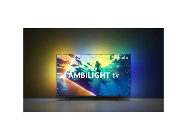Philips 65PUS8010 - 65" Diagonalklasse LED-bakgrunnsbelyst LCD TV - Smart TV - TITAN OS - 4K UHD (2160p) 3840 x 2160 - HDR - matt svart