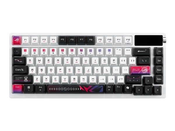 ASUS ROG Azoth X -näppäimistö 75% RGB Valkoinen