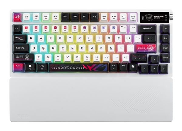 ASUS ROG Azoth X -näppäimistö 75% RGB Valkoinen