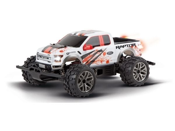 Carrera 2.4GHz Ford F-150 Raptor -PX-, Bil, 14 år, Metall, Plast, Sort, Rød, Hvit
