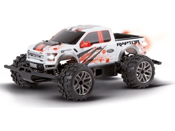 Carrera 2.4GHz Ford F-150 Raptor -PX-, Bil, 14 år, Metall, Plast, Sort, Rød, Hvit