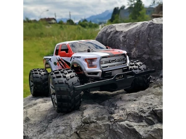 Carrera 2.4GHz Ford F-150 Raptor -PX-, Bil, 14 år, Metall, Plast, Sort, Rød, Hvit