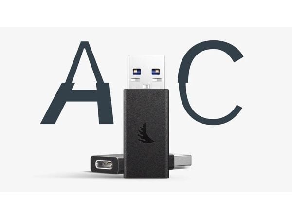 Angelbird Technologies USB-A-C, USB Type-A, USB Type-C, Hanstik, Sort, CE, RoHS, FCC, UKCA, REACH, 10 Gbit/sek., 10 Gbit/sek.