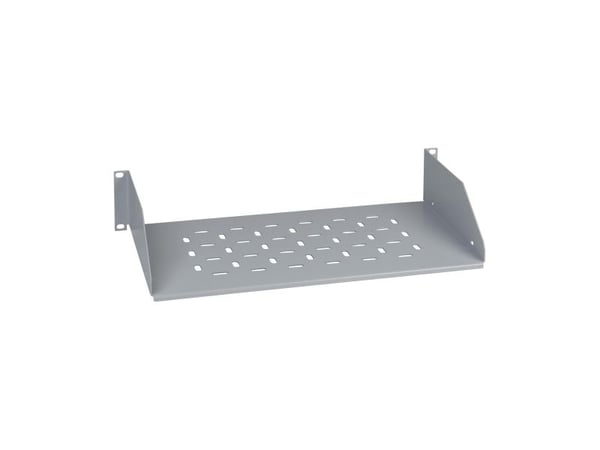 Actassi 19" hylly 2U 2 pystysuoralla D400:lla, sallittu kuormitus 20Kg