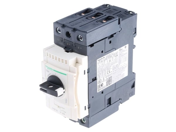Schneider Electric GV3P25, Moottorin käynnistin, Musta, 50/60 Hz, -20 - 60 °C, -40 - 80%, 55 mm