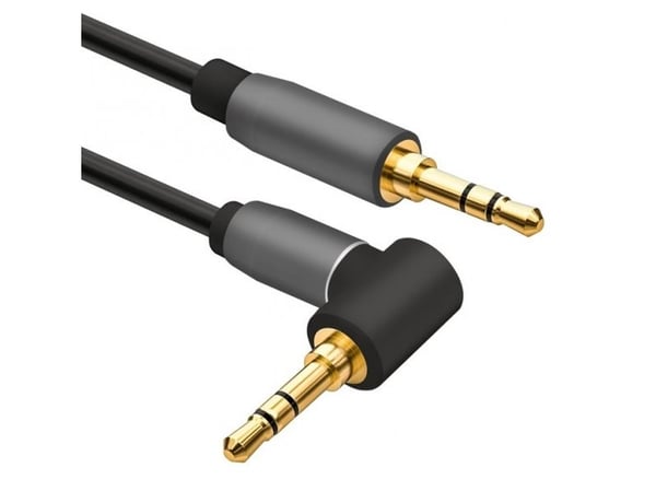 Helos 288709, 3.5mm, Hankjønn, 3.5mm, Hankjønn, 2 m, Sort