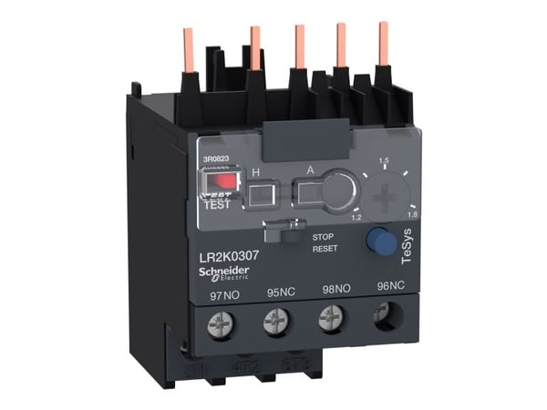 Motorbeskyttelsesrelæ 1 x sluttekontakt, 1 x brydekontakt Schneider Electric LR2K0307 1 stk