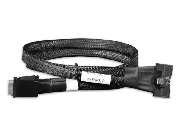 ICY DOCK-kabel MCIO 8i 74pin 0,5m SSF-TA-1016->2xOCulink 42p.SFF-8611