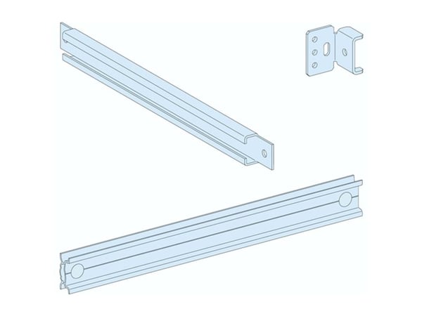 Schneider Electric Prisma Plus, järjestelmä P, modulaarinen laitekisko, säädettävä, leveys = 400mm LVS03404