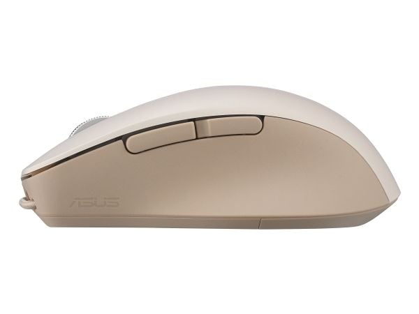 ASUS SmartO Mouse MD200 Silent Plus, Ambidextrous, Optical, RF Wireless + Bluetooth, 4200 DPI, Green