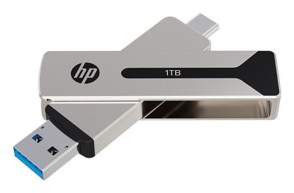 HP 911 Pro - USB-flashstasjon - 512 GB - USB 3.2 / USB-C - perlenikkel