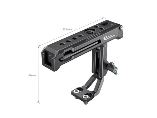 SmallRig 3082, Toppgrep, Sort, Aluminium, 1/4-20, 3/8-16", Sony XLR-K1M / K2M / K3M and Panasonic DMW-XLR1 / XLR2, 40 mm