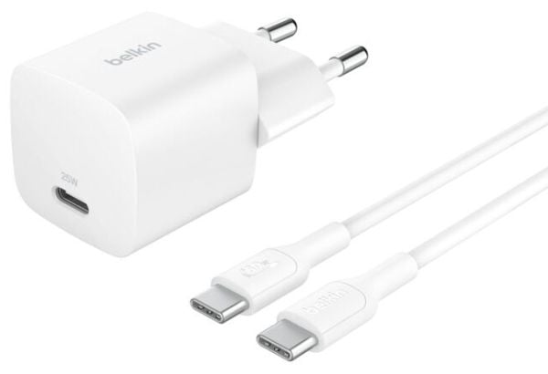 Belkin BoostCharge, Sisätila, AC, 1 m, Valkoinen