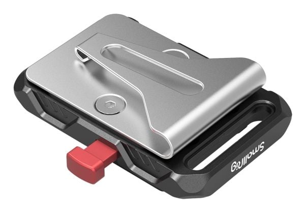 SmallRig 2990, Batteriplate, Sort, Rød, Sølv, Aluminium, Rustfritt stål, 1/4-20", M4, China