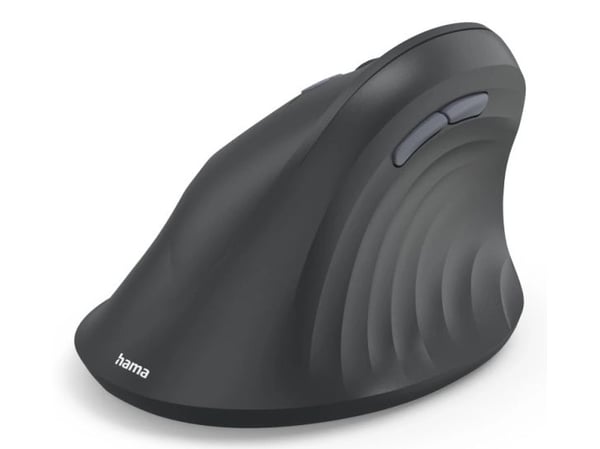 Hama Vertikal ergonomisk venstrehendt mus "EWM-500L" Trådløs - 1 800 dpi - Optisk (00173089)