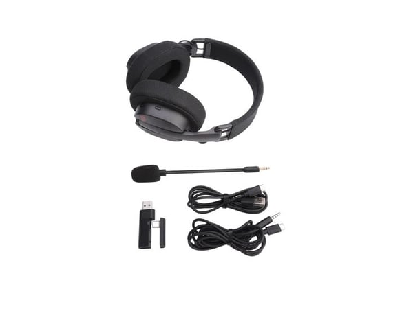 REDRAGON H888 LUCE, Trådløs, 20 - 20000 Hz, Spilling, Hodesett, Sort