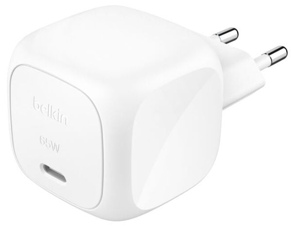 Belkin BOOST Charge 65W USB-C-lader PD og PPS WCA011kqWH