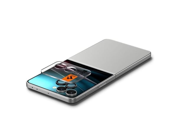 Spigen GLAS.tR EZ Fit Optik Pro HD, Samsung, Galaxy Z Flip 7, Sort, 2 stk