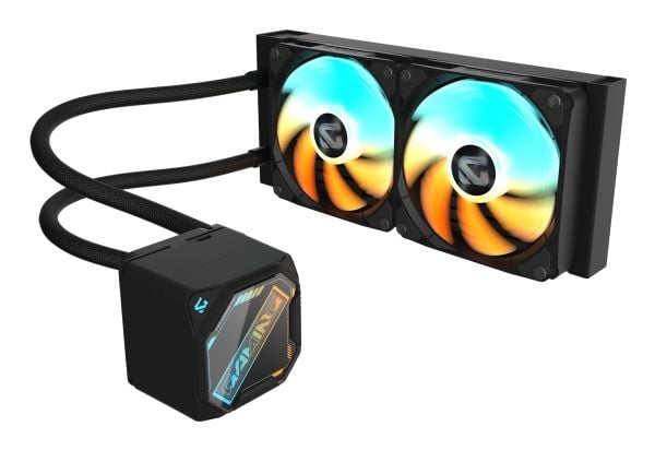 GIGABYTE GAMING 240, All-in-one-nesteenjäähdytin, 12 cm, musta