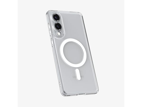 Spigen Ultra Hybrid Mag-etui med MagSafe for Samsung Galaxy S25 Edge - gjennomsiktig
