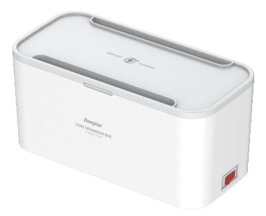 Energizer EPB2500W03EU, 2 m, Sisätila, Valkoinen, 5 AC-pistorasia(a), 100 - 250 V, 50 - 60 Hz