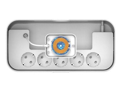 Energizer EPB2500W03EU, 2 m, Sisätila, Valkoinen, 5 AC-pistorasia(a), 100 - 250 V, 50 - 60 Hz