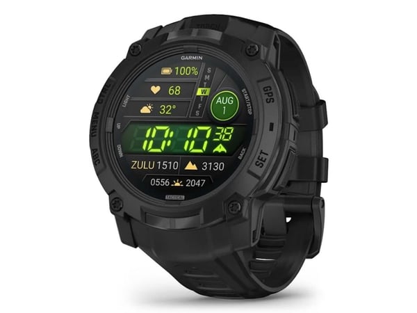 Garmin Instinct 3 Tactical Edition, AMOLED, 4 Gt, GPS (satelliitti), 59 g