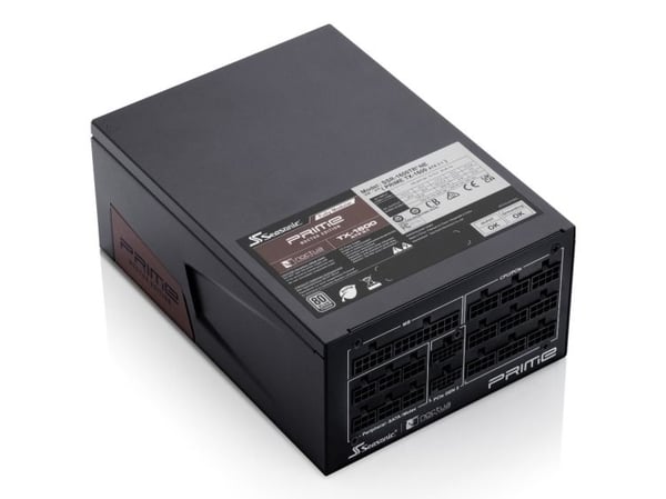 Seasonic Prime TX-1600 Noctua Edition, 80 PLUS Titanium-strømforsyning, modulær, ATX 3.0, PCIe 5.0 - 1600 Watt