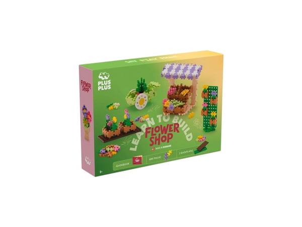 Plus-Plus Learn to Build Flower Shop
