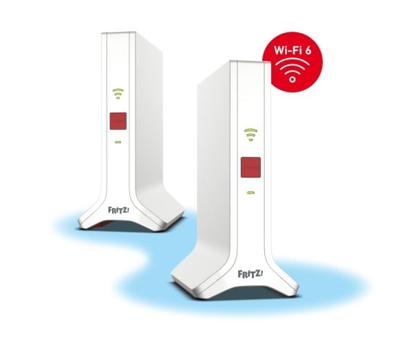 Mesh Set 4200, Rød, Hvit, 2x2/4x4, Gjentaker, Kraft indikator, WLAN, Dobbelbånd (2.4 GHz / 5 GHz), Wi-Fi 6E (802.11ax)