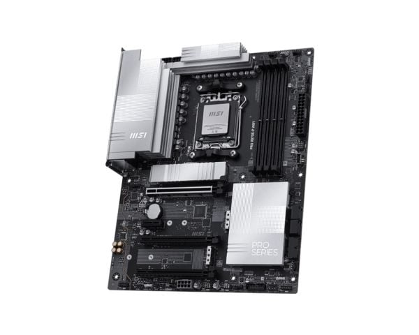 MSI PRO X870E-P WIFI - Hovedkort - ATX - Socket AM5 - AMD X870E Chipset - 5 Gigabit Ethernet, Wi-Fi 7, Bluetooth - innbygd grafikk (CPU kreves) - H...