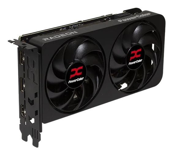 PowerColor Reaper Radeon RX 9060 XT - Grafikkortti - Radeon RX 9060 XT - 16 Gt GDDR6 - PCIe 5.0 x16 - HDMI, 2 x DisplayPort