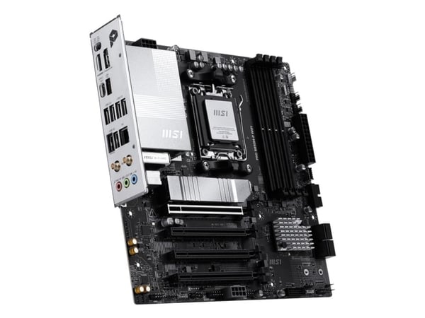 MSI PRO B850M-P WIFI - Hovedkort - micro ATX - Socket AM5 - AMD B850 Chipset - USB 3.2 Gen 2, USB-C 3.2 Gen2, USB 3.2 Gen 1 - 5 Gigabit Ethernet, W...