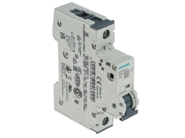Siemens 5SY61047 5SY6104-7 Ledningssikkerikkerhedsafbryder 4 A 230 V, 400 V