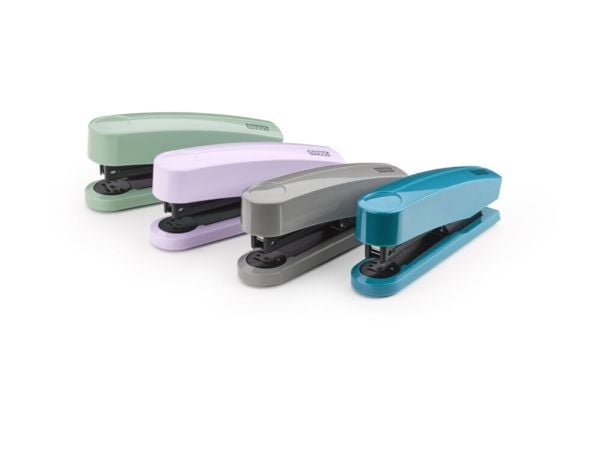 Novus B 2 ColorID 2.0, 25 ark, Mynte, 24/6, 26/6, Metall, Plast, 80 g/m², 6,5 cm