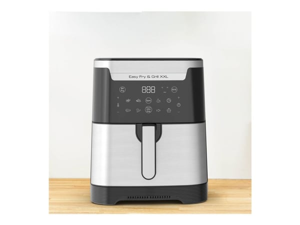 Tefal Easy Fry & Grill XXL EY801D15 - Varmluftsteker - 6.5 liter - 1.83 kW - rustfritt stål