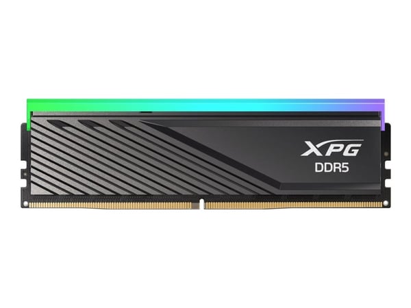 XPG LANCER BLADE RGB - DDR5 - modul - 16 GB - DIMM 288-pin - 6000 MT/s / PC5-24000 - CL48 - 1.1 - 1.4 V - ej buffrad - on-die ECC - svart