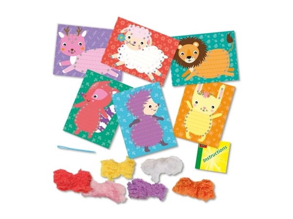 SES Creative 14043, Barnas broderisett, 3 år, Flerfarget