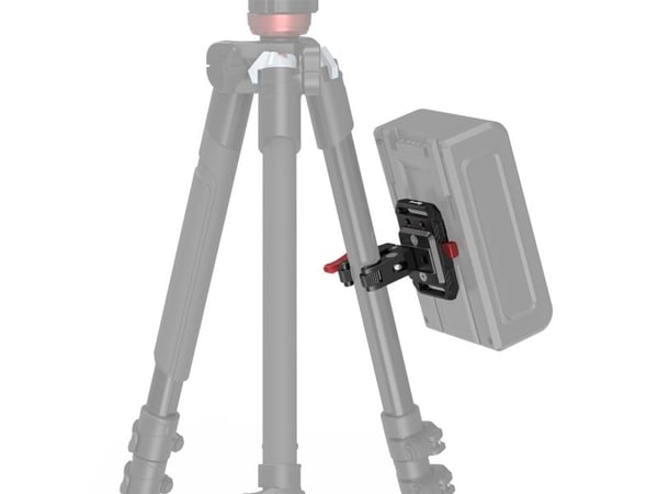 SmallRig 2989, Batteriplate, Sort, Rød, Aluminium, 1/4-20", M4, China