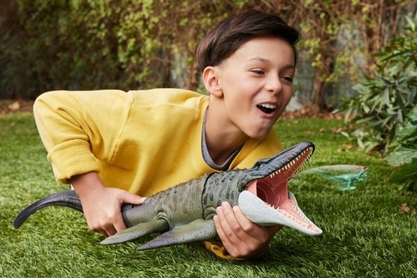 Jurassic World Rebirth Bite & Blast Mosasaurus
