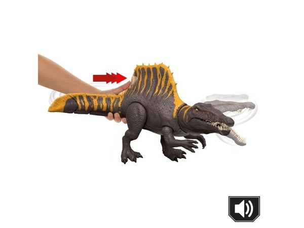Jurassic World Uudestisyntyminen Tail Thrasher Spinosaurus