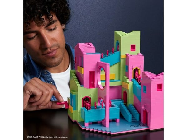 Mattel MEGA Squid Game The Staircase, Rakennuspakkaus, 17 vuosi/vuosia, Muovi, 1707 kpl, 3,33 kg