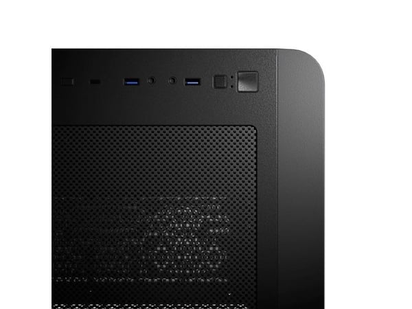 Kotelo MidiTower ATX 8001B Dark USB3.2,ilman virtalähdettä,Pro-Strom-Dark