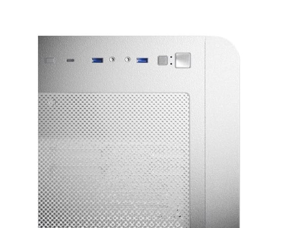 Kotelo MidiTower ATX 8001B Light USB3.2,ilman virtalähdettä,Pro-Strom-Light